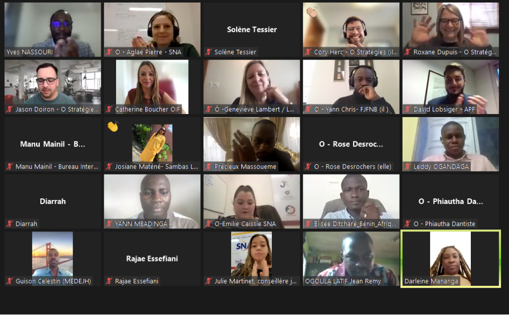 De jeunes leaders francophones co-construisent un nouveau ... Image 1